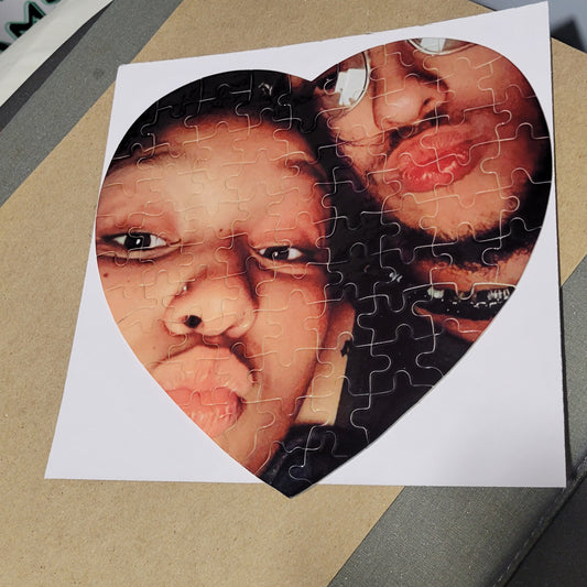 Custom Heart Shaped Puzzle