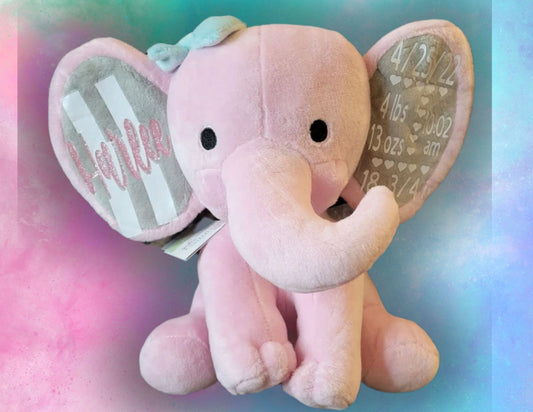Baby Announcement Elephant