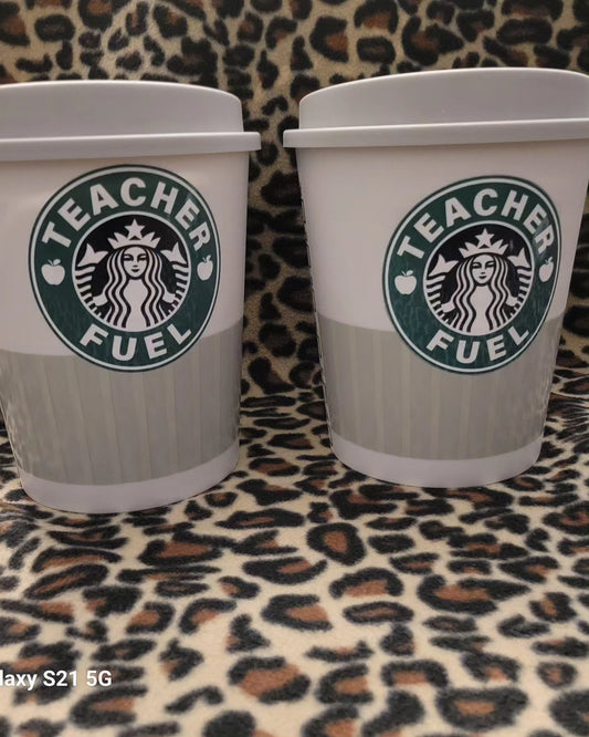 Starbucks Cup inspired trash can